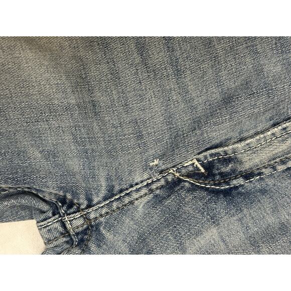 Ariat M2 Relaxed Boot Cut Jeans Mens 34x32 Blue Shasta Stirling Western SEE PICS - Picture 9 of 10